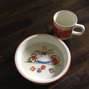 Tiffany & Co. Drummer Plate Cup Set